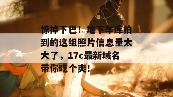 惊掉下巴！地下车库拍到的这组照片信息量太大了，17c最新域名带你吃个爽！